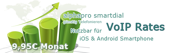alphapro smartdial VoIP/SIP Angebot